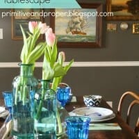 Nautical Spring Tablescape (and West Elm or Target Giveaway from 