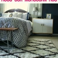 Master Bedroom Updates: New Nightstands and A Rugs USA Moroccan R