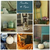 Blogger Stylin Home Tour Fall Edition: My Porch and Kitchen