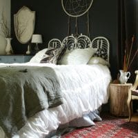 Moody Boho Bedroom Updates Featuring Crane & Canopy