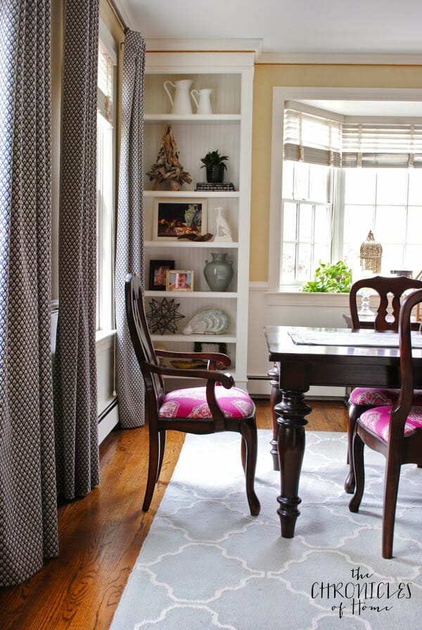 Contemporary Traditional Dining Room Makeover2