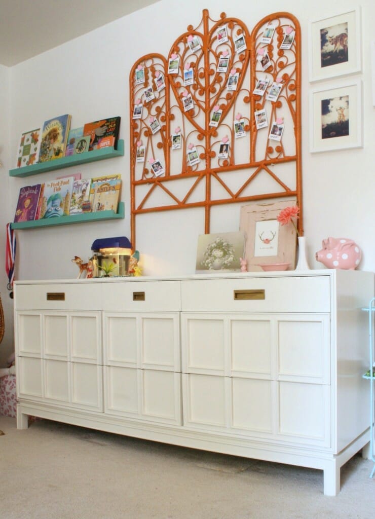 Midcentury Modern Painted Dresser