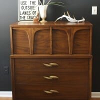 Bohemian Modern Dresser and A Great Hardware Solution