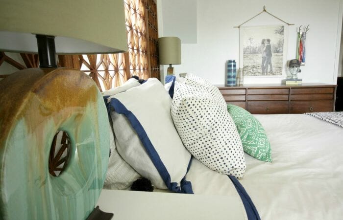 Master Bedroom Makeover with white walls