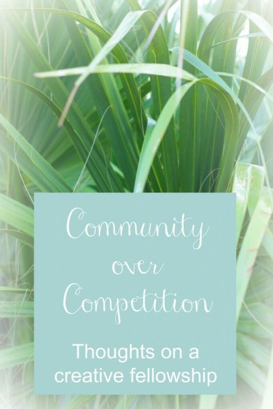 community over competition1