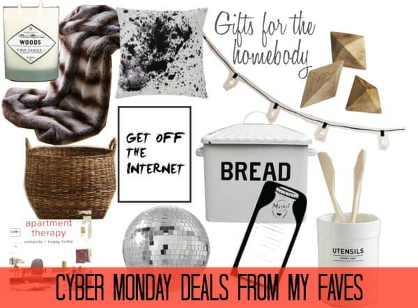 gifts for the homebody- cyber monday