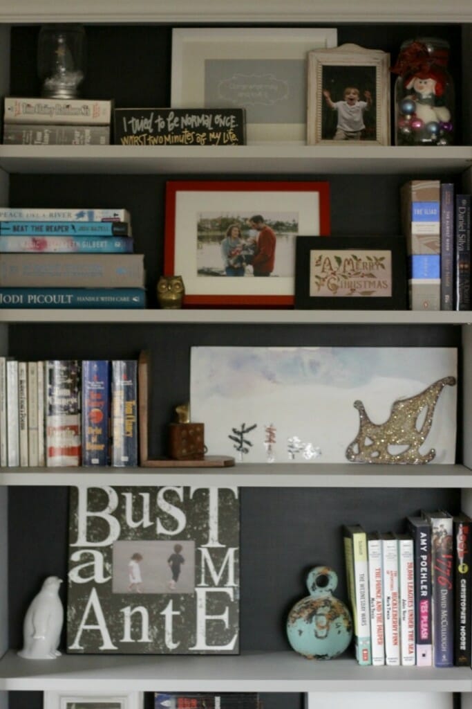 Black Backed Bookcases