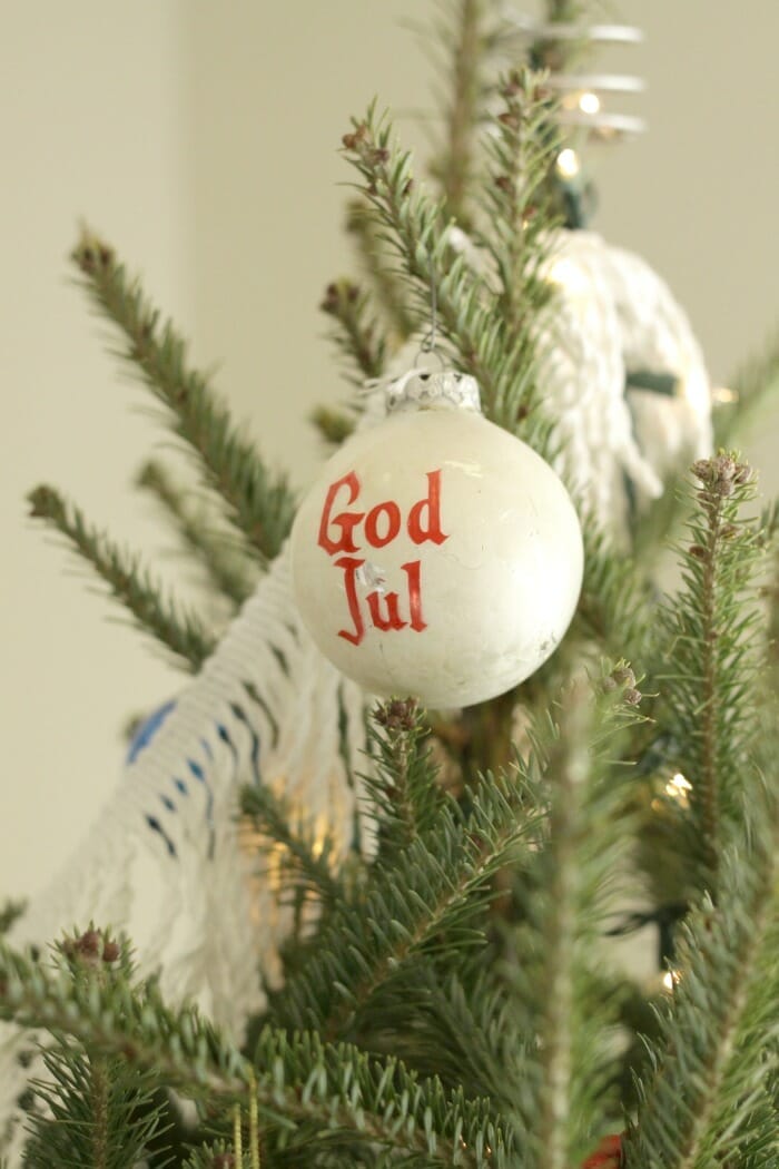 God Jul Ornament