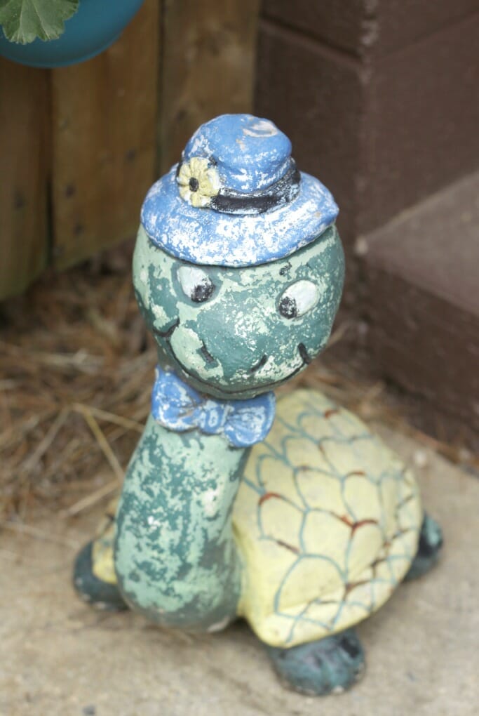 Vintage Garden Turtle 2