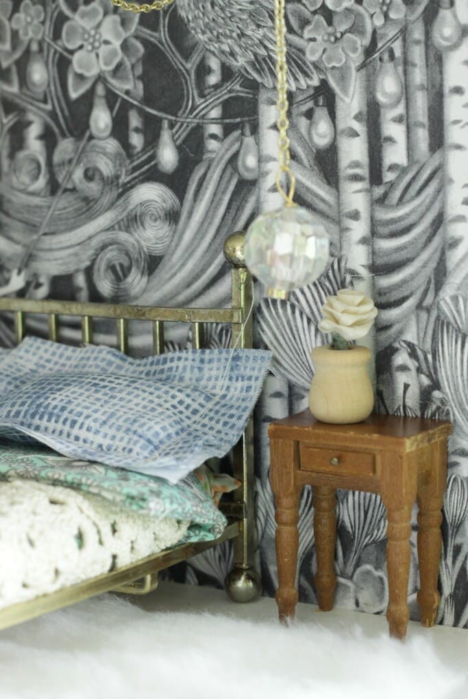Boho Dollhouse Bedroom