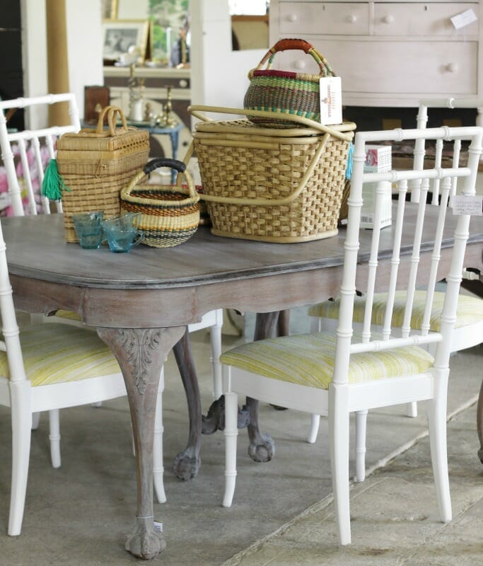 Faux Bamboo Painted Chairs with Amy Howard One Step