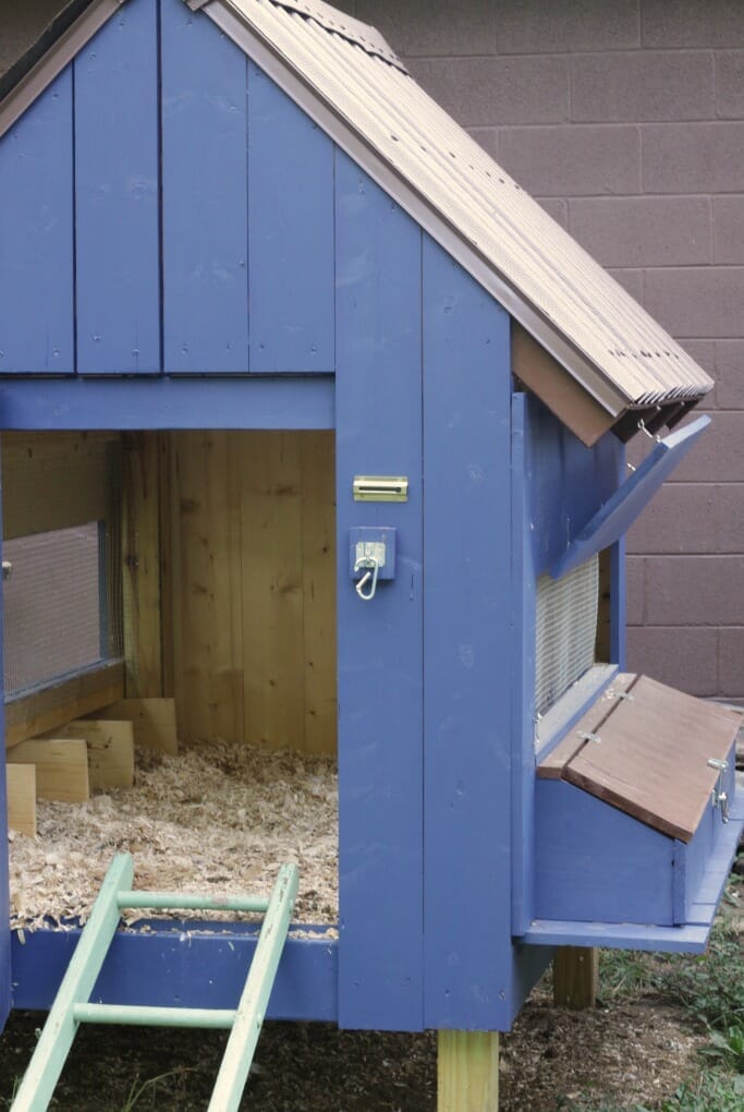 Nesting Boxes in Coop