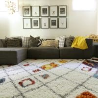 Bringing Color into the Playroom with a New Rug