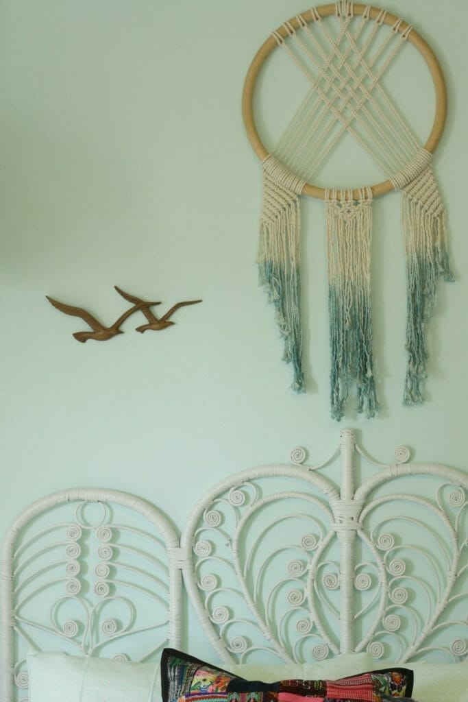 Macrame Wall Hanging Over Bed