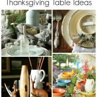 Inexpensive Thanksgiving Table Ideas