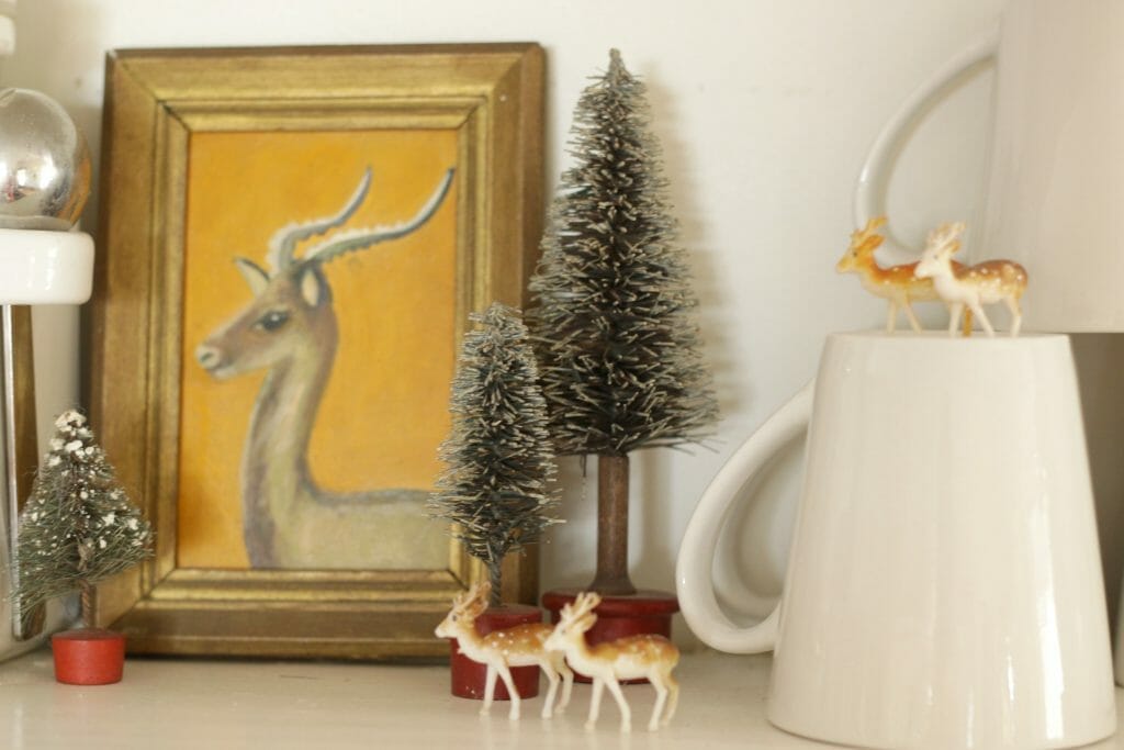 vintage-miniature-deer-christmas-decor