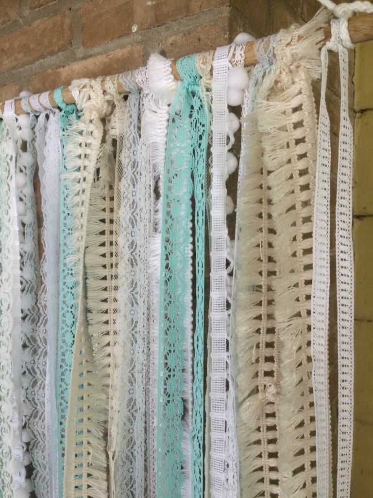 Vintage Lace Wall Hanging