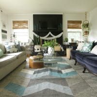 Seasonal Simplicity Summer Living Room Tour