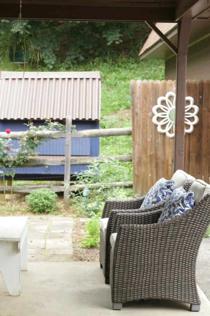 Summer Patio Seating- Target Belvedere Chairs