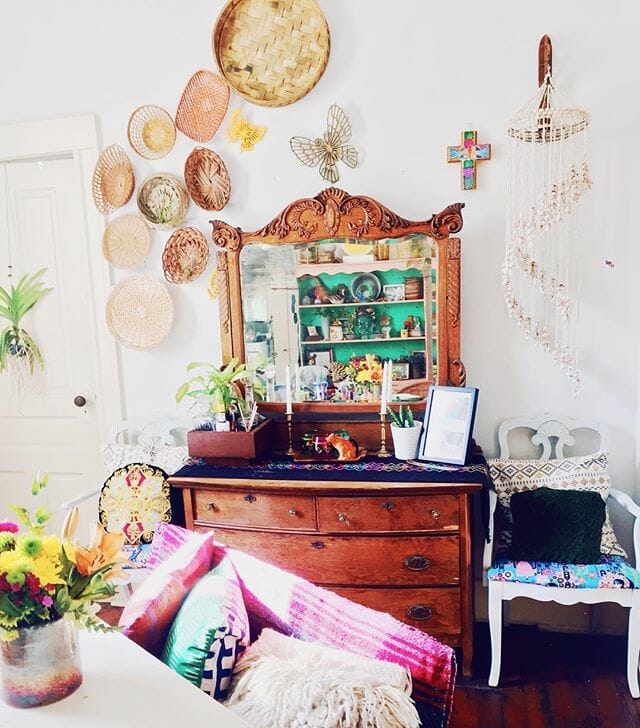The Thrifty Hippie eclectic home
