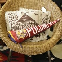 30 Minute Project: DIY Vintage Pennant Pillows