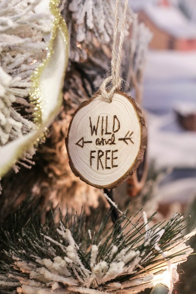 Wild & Free DIY Wood-burned Ornaments