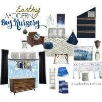 Earthy Modern Boy Nursery Design: Our Plans