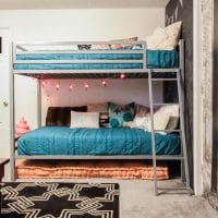 No Guest Room Solution: Playroom Bunk Beds