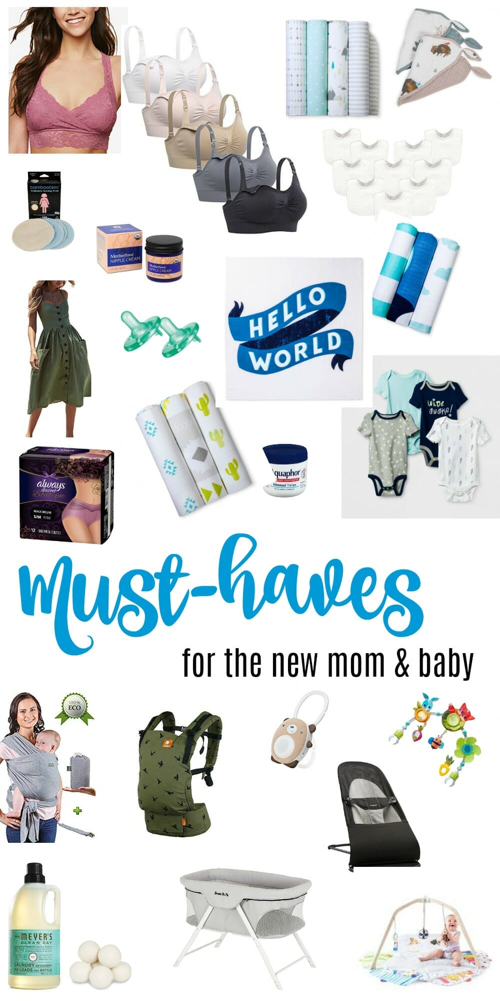 New Mom and Baby Must Haves - Cassie Bustamante