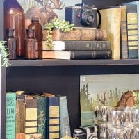 Sweet Clover August Sale Featuring Vintage Book Display Ideas