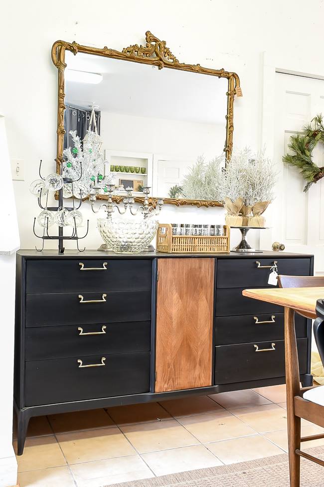 Cottage Green Dresser Makeover - DIY Beautify - Creating Beauty at