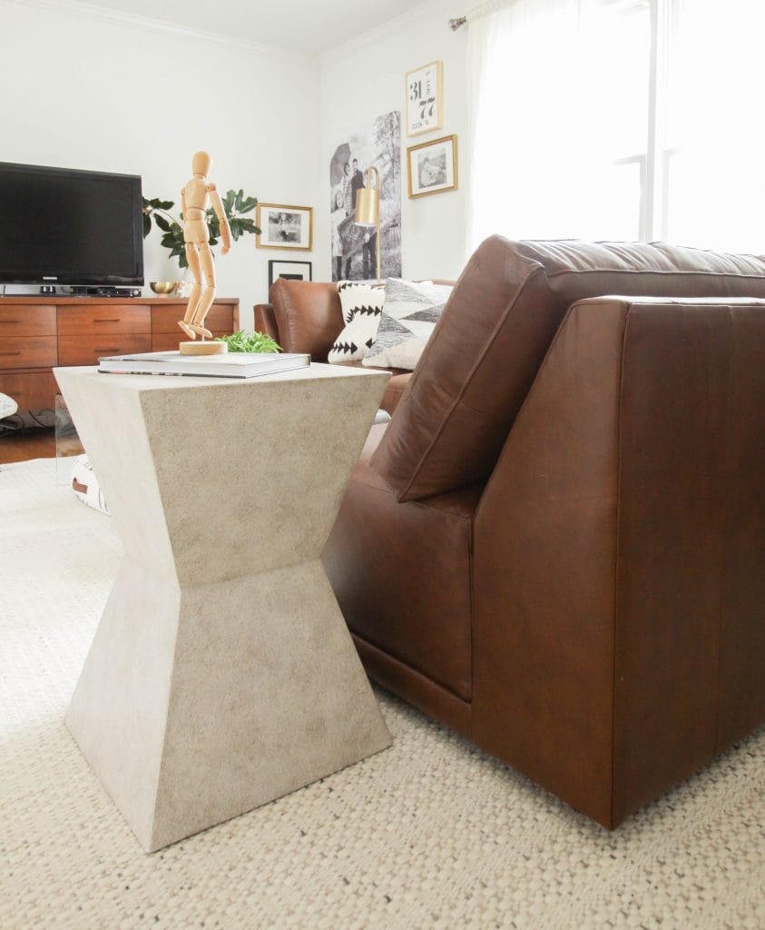 Bassett Furniture modern side table