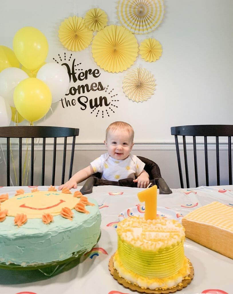 Here Comes the Sun First Birthday Party