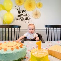 Here Comes the Sun First Birthday Party: Wilder Turns One!