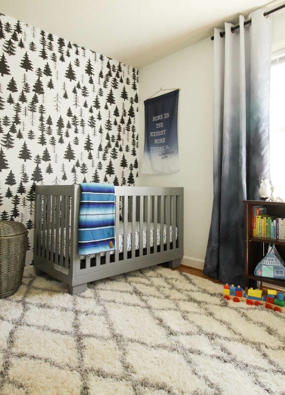 Perfect white wall paint; gender neutral nursery