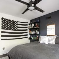 The Perfect Ceiling Fan for a Teen Boy’s Bedroom