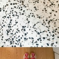 Kitchen Progress: Terrazzo Countertops & Backsplash