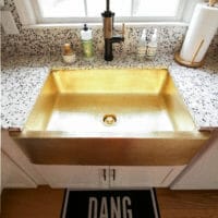 How to Clean a Brass Sink in Less Than 5 Minutes