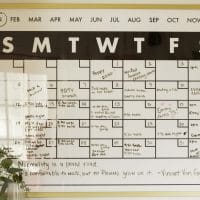 How to Make a Reusable Dry Erase Wall Calendar