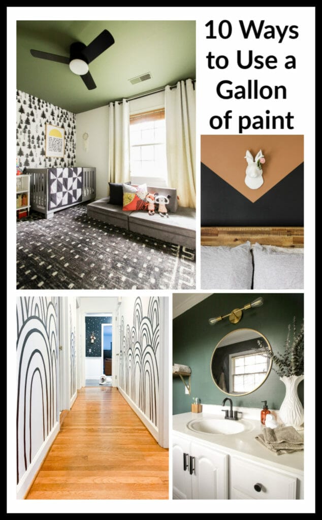 10 ways to use a gallon of paint with big impact