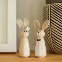 Simple Easter Craft: How to Make Bunny Peg Dolls