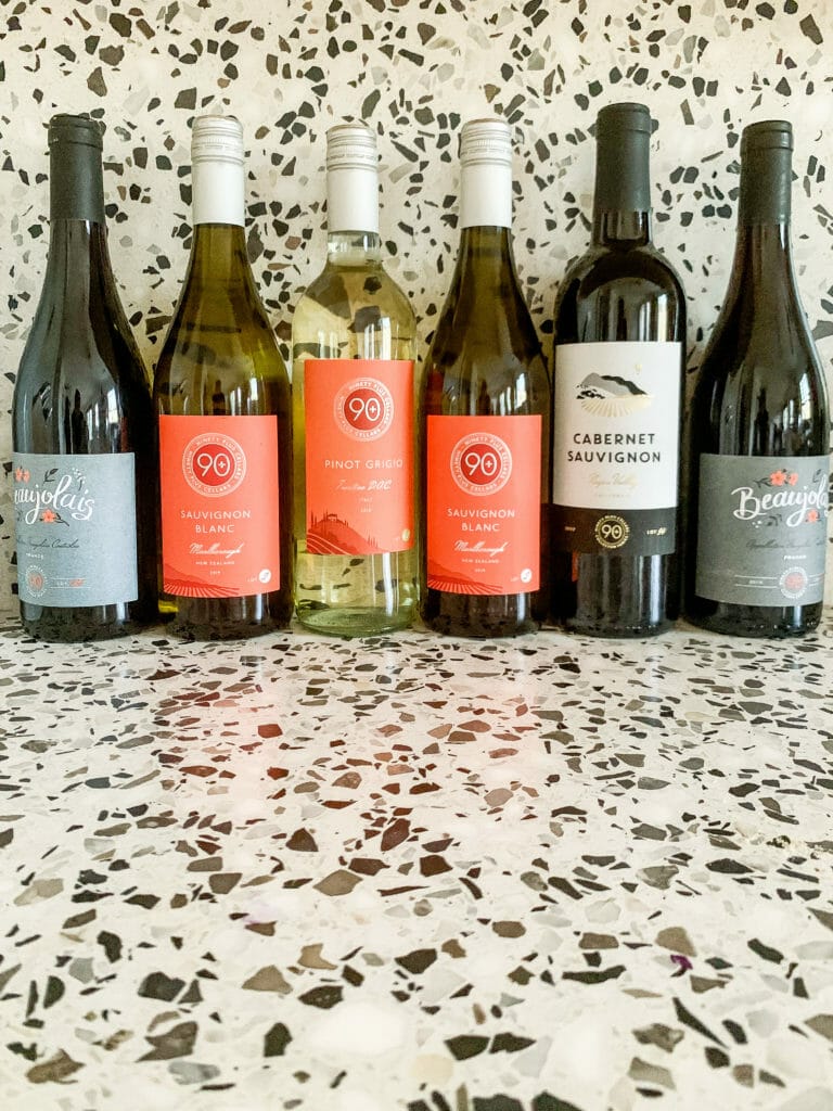 90+ cellars wines