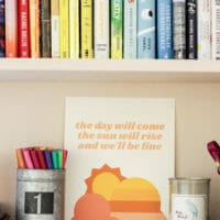 Free Summer Printable: “The Sun Will Rise and We’ll B