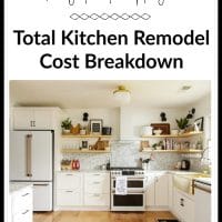 Our Kitchen Renovation Cost Breakdown
