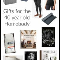 Gift Ideas for the 40 Year Old Homebody (Or What I Actually Got f