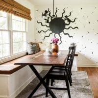 How to Paint a Sun Mural (Our New Dining Room Sunshine & Sta