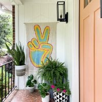 Summer Tour: Front Yard, Porch Entry