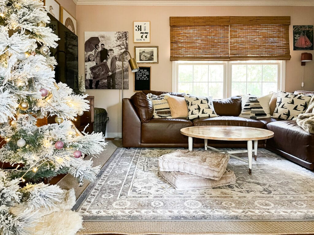 Cozy Christmas Living Room